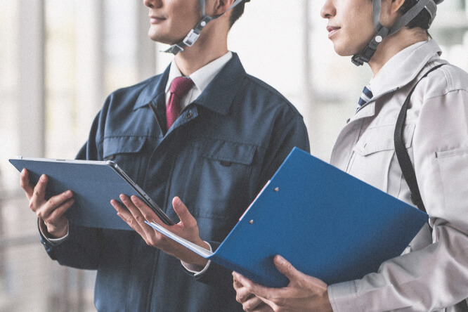 誠実な施工と現場力