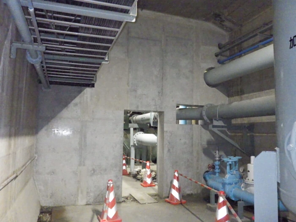 神奈川水再生センター管廊等耐水化工事