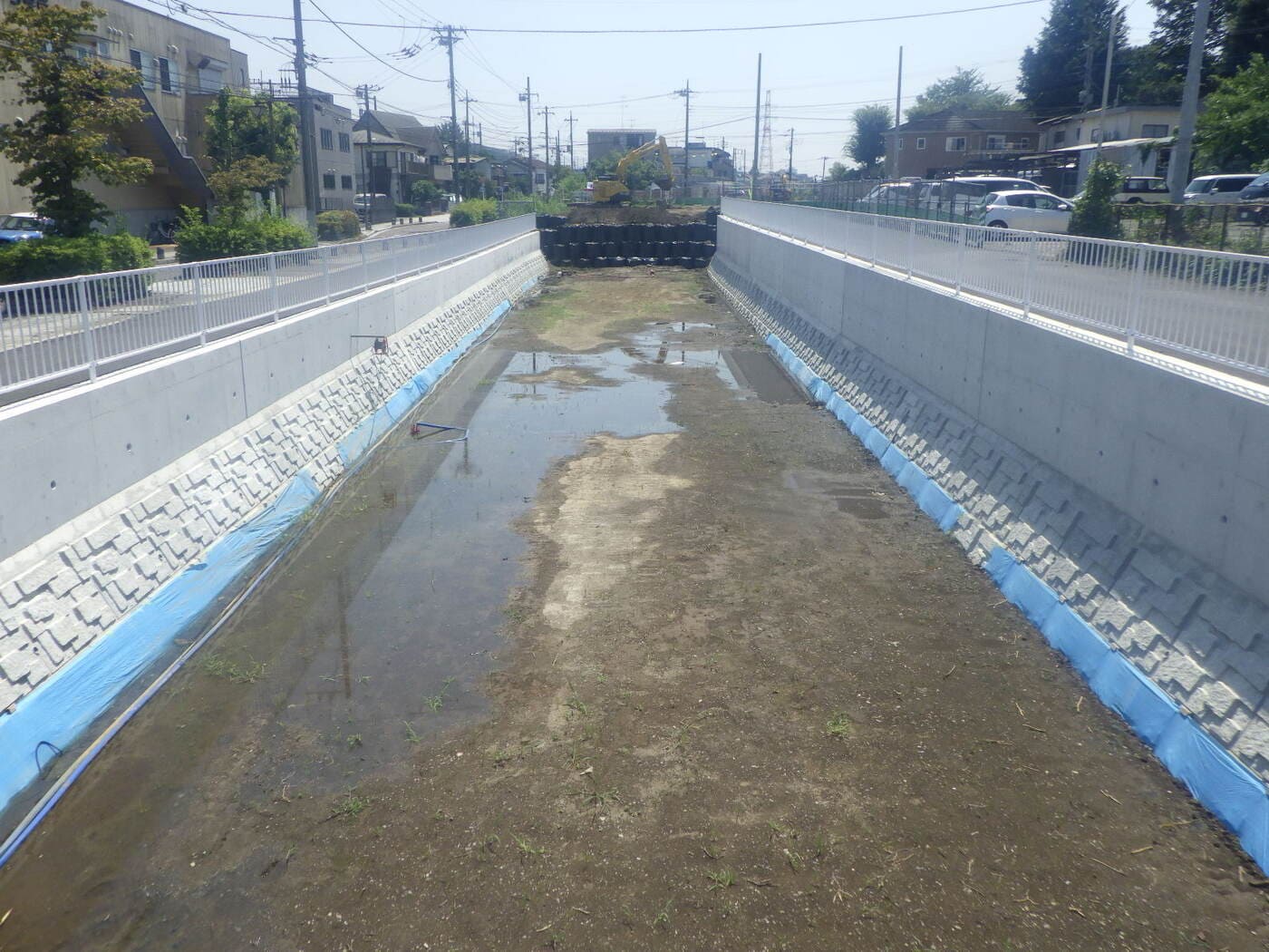 帷子川改修工事