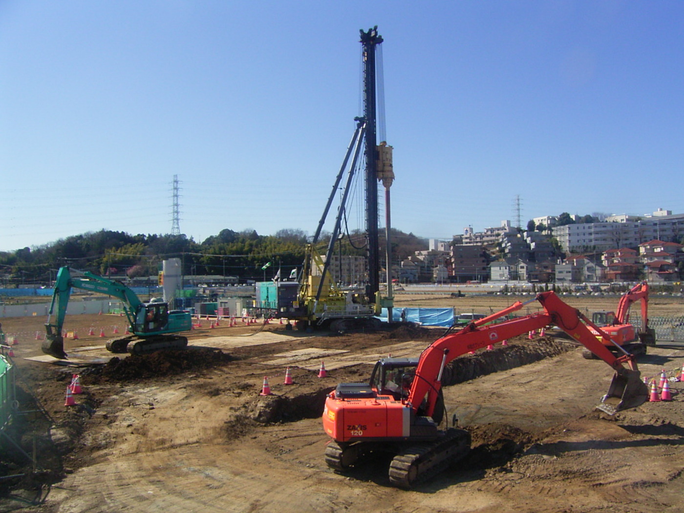 高速横浜環状北西線（下谷本地区）地盤改良工事