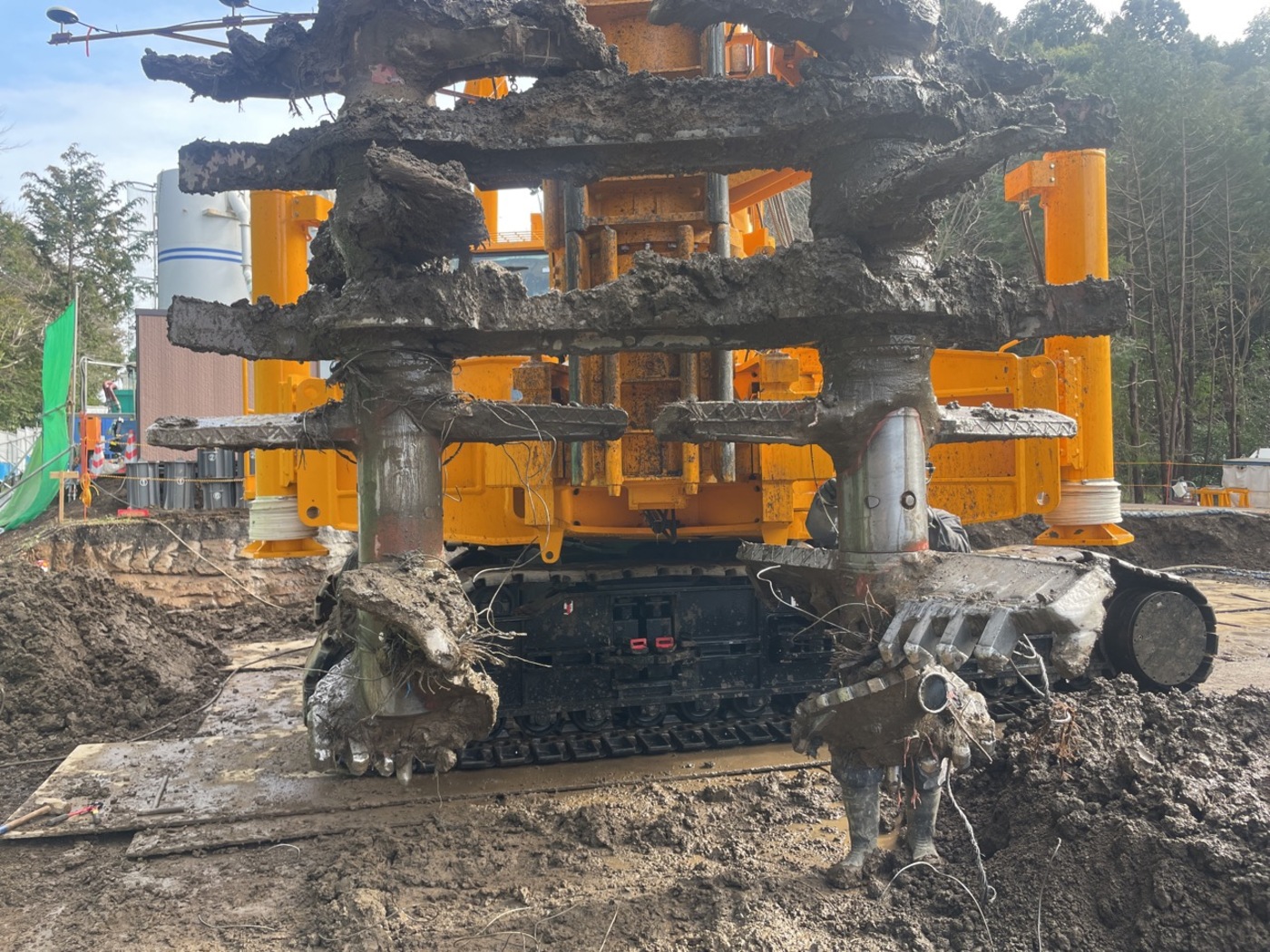 横浜動物の森公園地盤改良工事