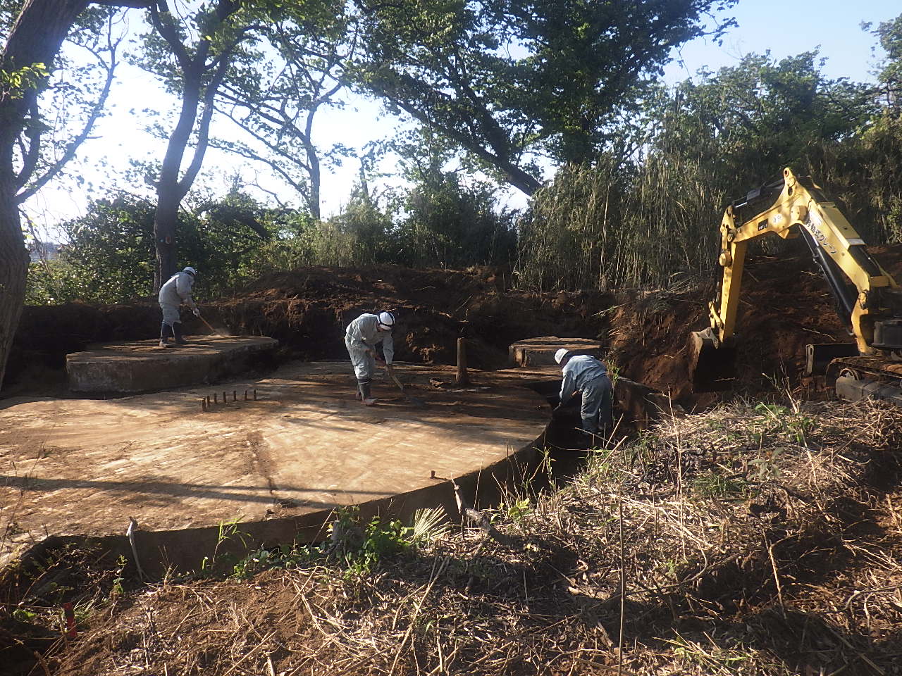 (仮称)小柴貯油施設跡地公園（2期エリア）一部基盤整備工事